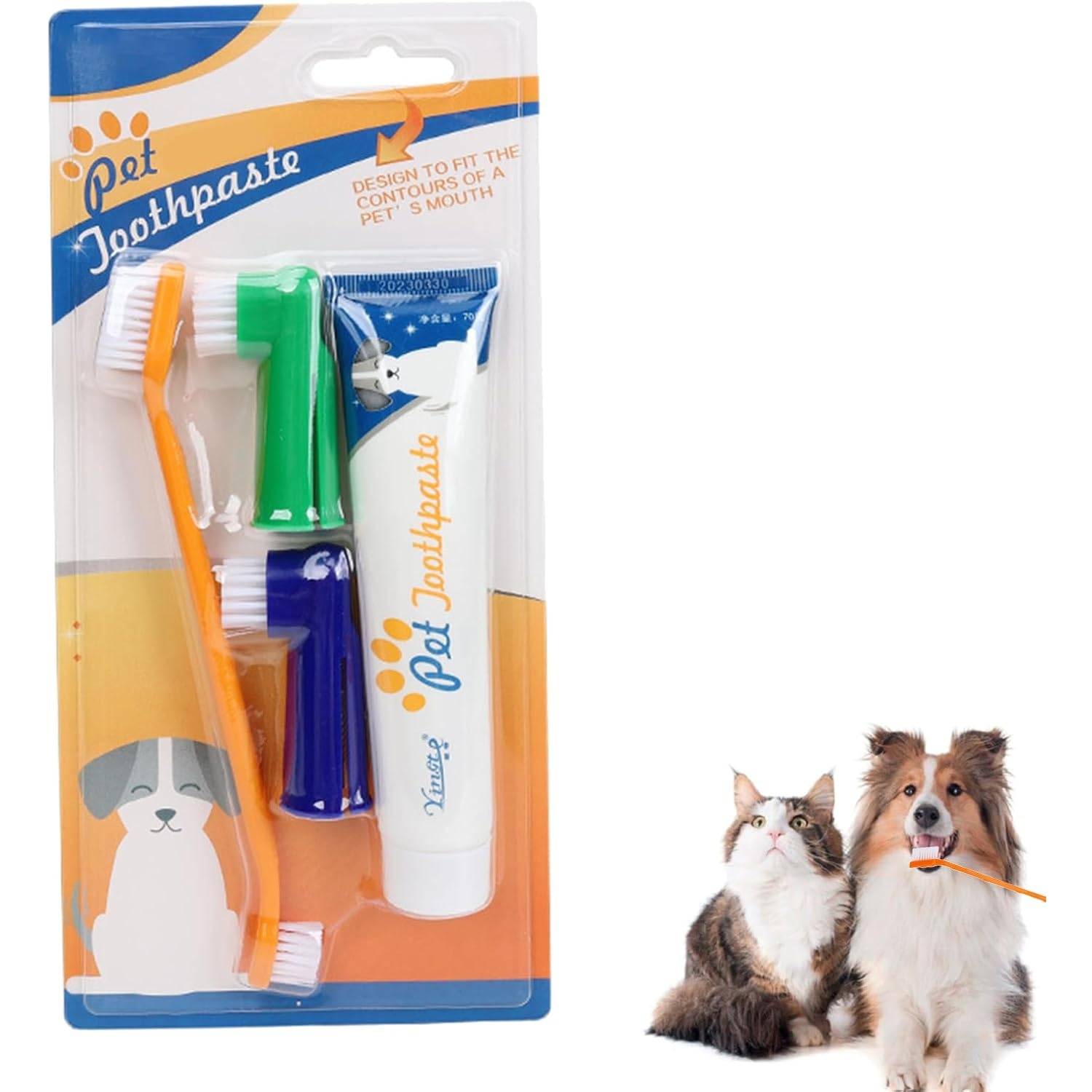 Kit Hygiène Dentaire Anti-Tartre pour Chien DtopbuyAge - Image 1