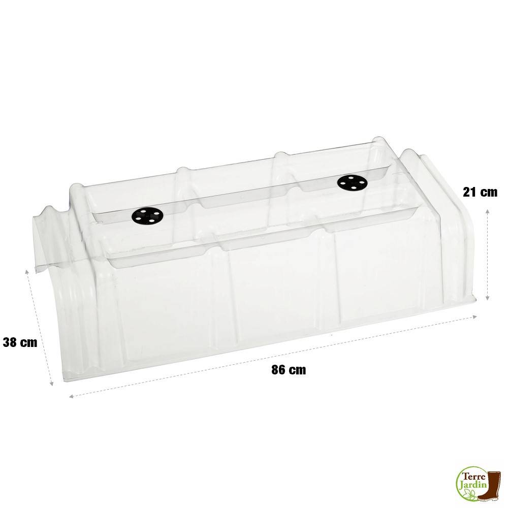 Terre Jardin - Tunnel de forçage transparent, Lot de 30 - Image 6
