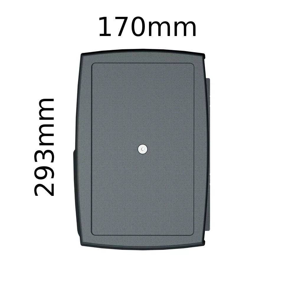 Intersun - Store banne coffre SOA 5,00x3,50 M (Motorisé Secours à Télécommande - Gris Anthracite - Taupe) - INTERSUN - Imagen 3