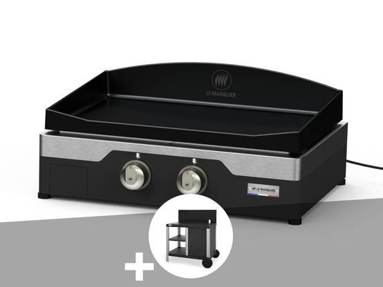 Lemarquier - Kit plancha électrique Allure 260 Duo Le Marquier + Desserte