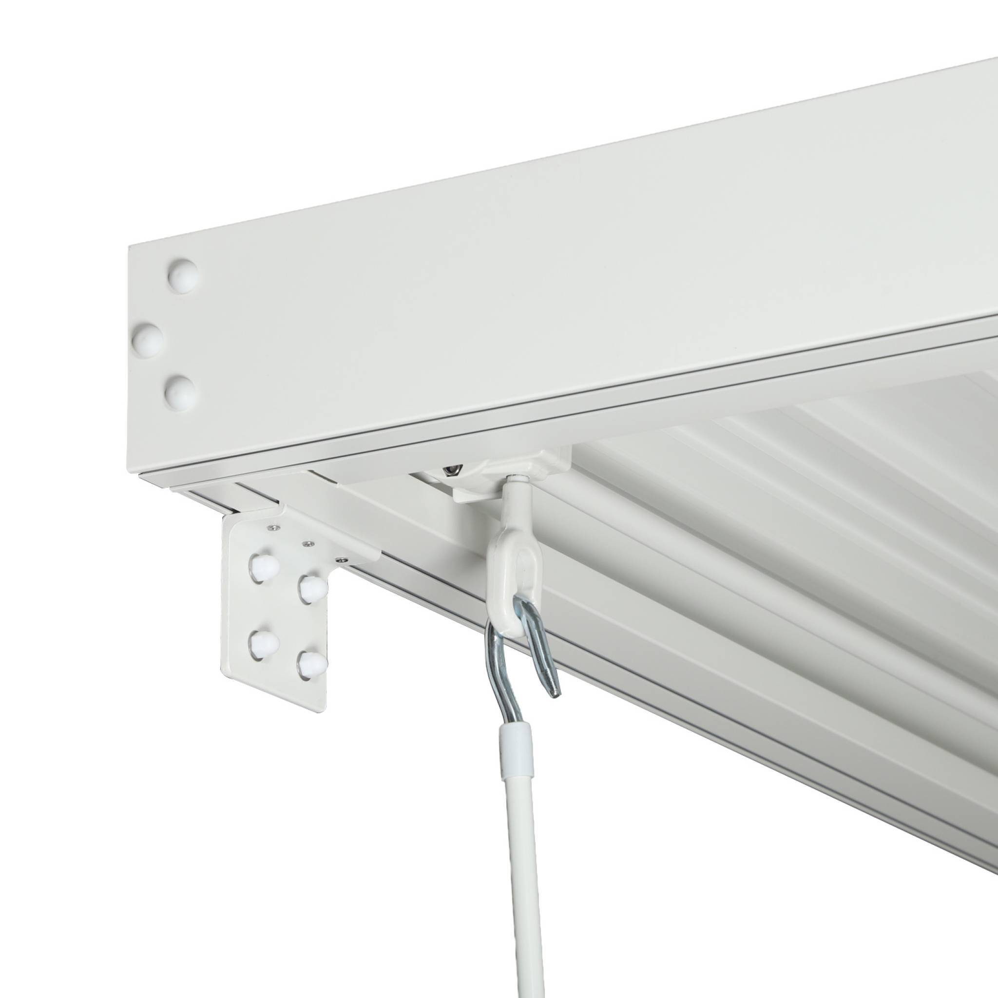 sweeek - Pergola bioclimatique aluminium adossée lames orientables 4x3m blanc Palace | sweeek - Image 5