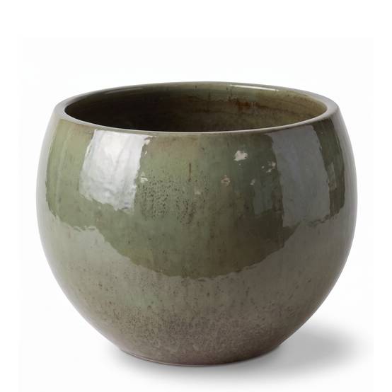 Provencelia - Pot MOZART 56x42cm vert crème - Image 1