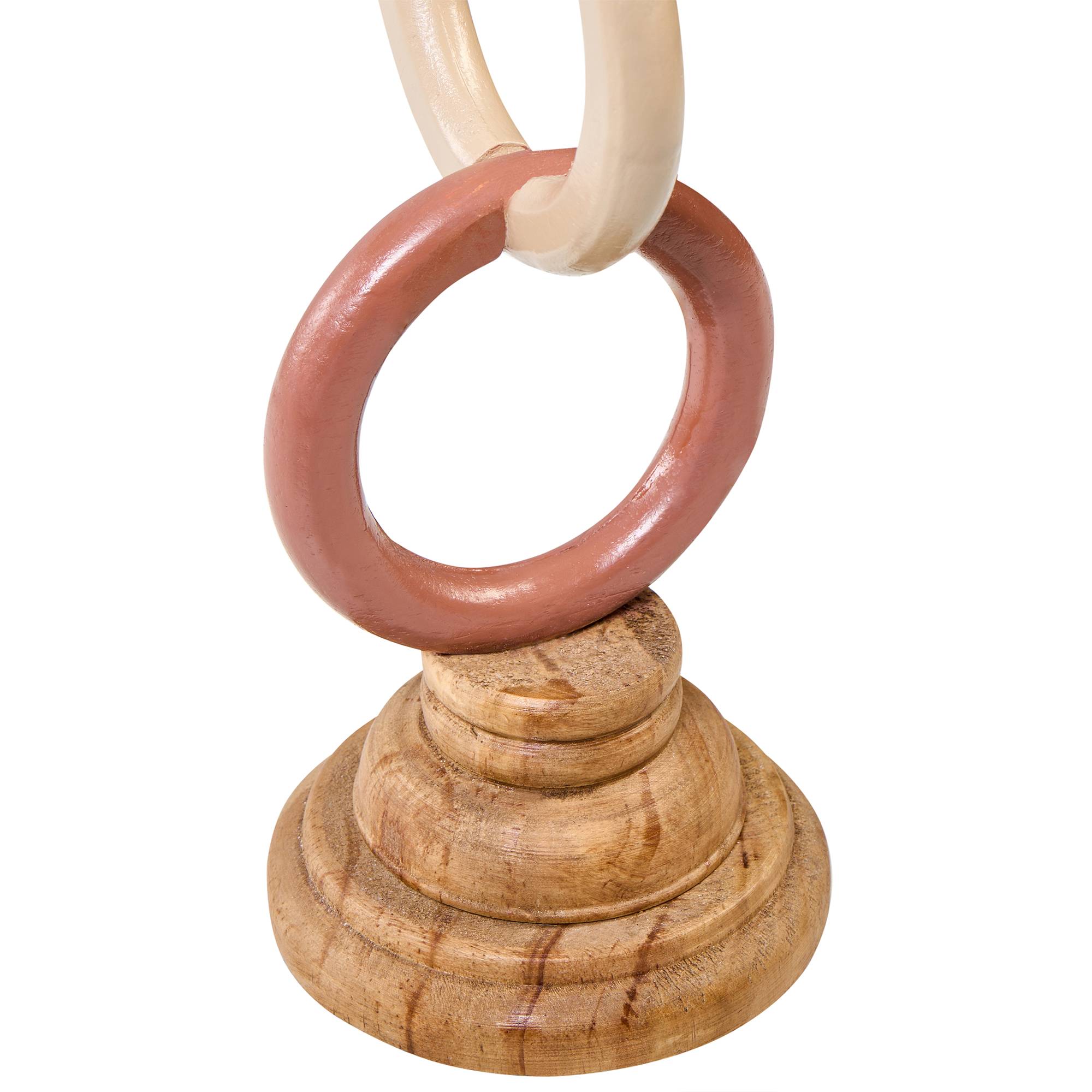 Beliani - Bougeoir Bois de pin Multicolore WATERFORD - 11x11x29- Beliani - Image 5