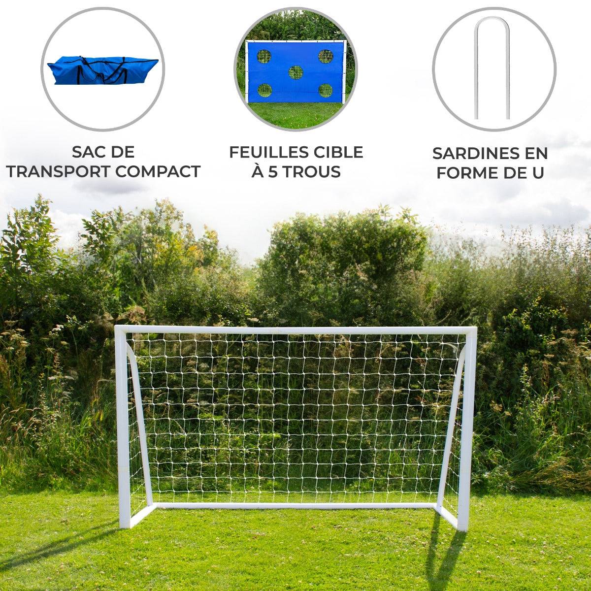Monstershop - But de Football 1,8 x 1,2 m - Imagen 2