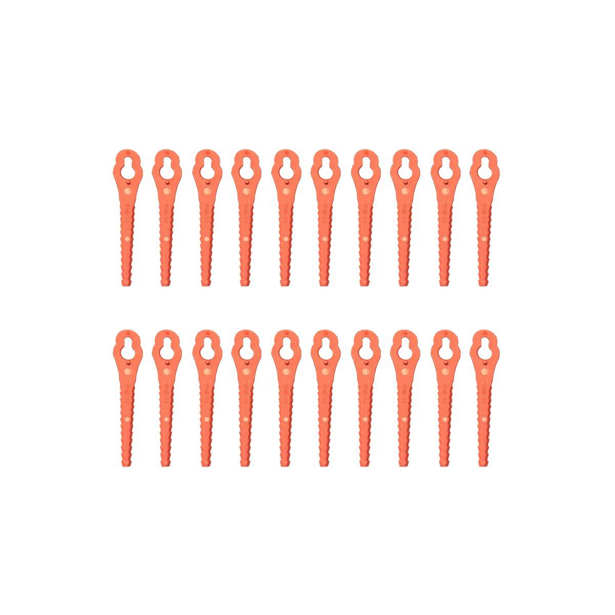 Lot de 20 Lames de Coupe bordure lames pour coupe bordures 20V VITO - Imagen 1