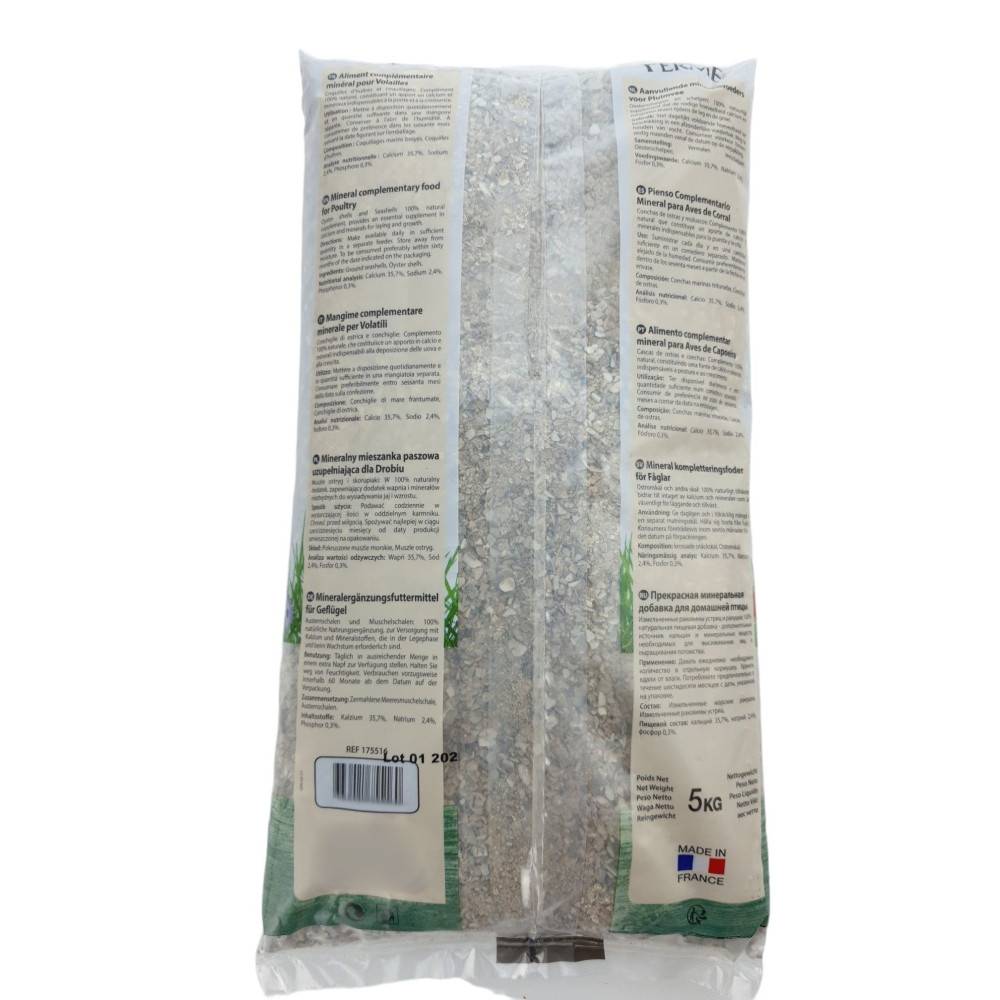 Zolux - Ecailles Complément minéral  5 kg basse cour - Imagen 2