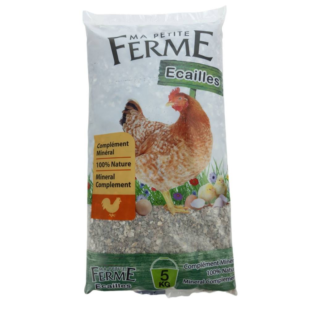 Zolux - Ecailles Complément minéral  5 kg basse cour - Imagen 1
