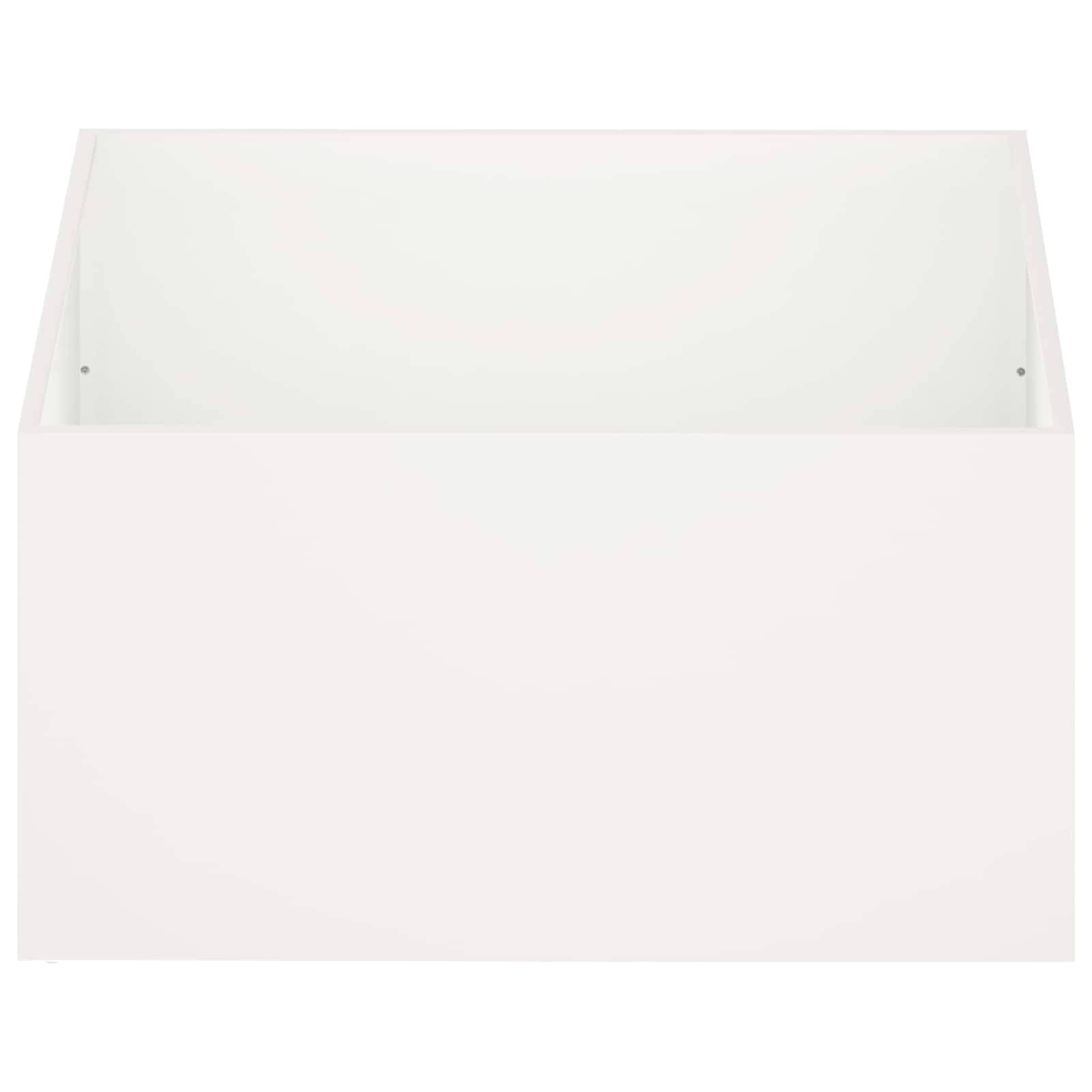 Vidaxl - Cache-pot de jardin 2 pc Blanc 100 x 100 x 40 cm vidaXL 8005123 - Image 5