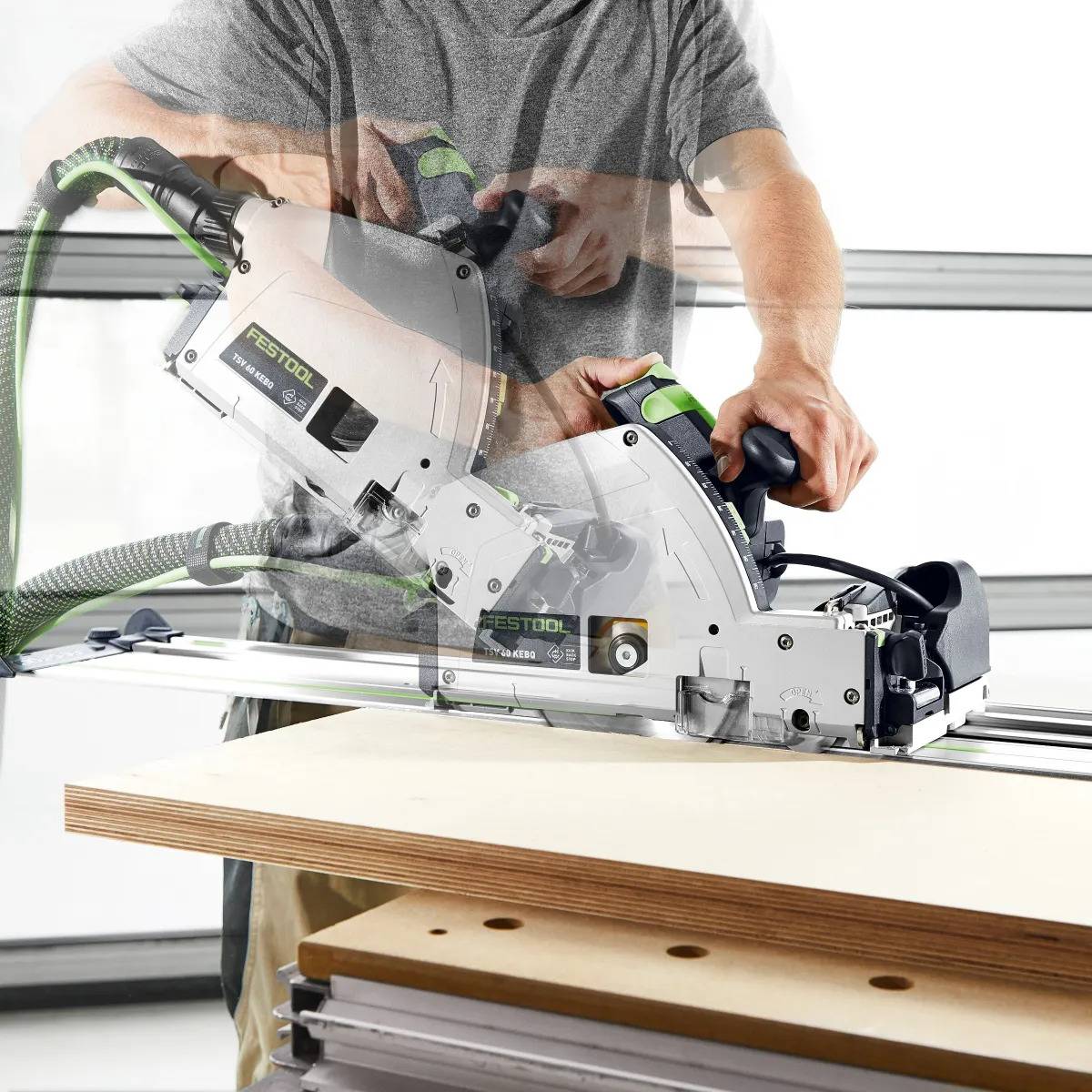 Festool - Scie plongeante avec inciseur TSV 60 KEBQ-Plus Master Edition + une lame offerte laminate - FESTOOL - 578197 - Imagen 7