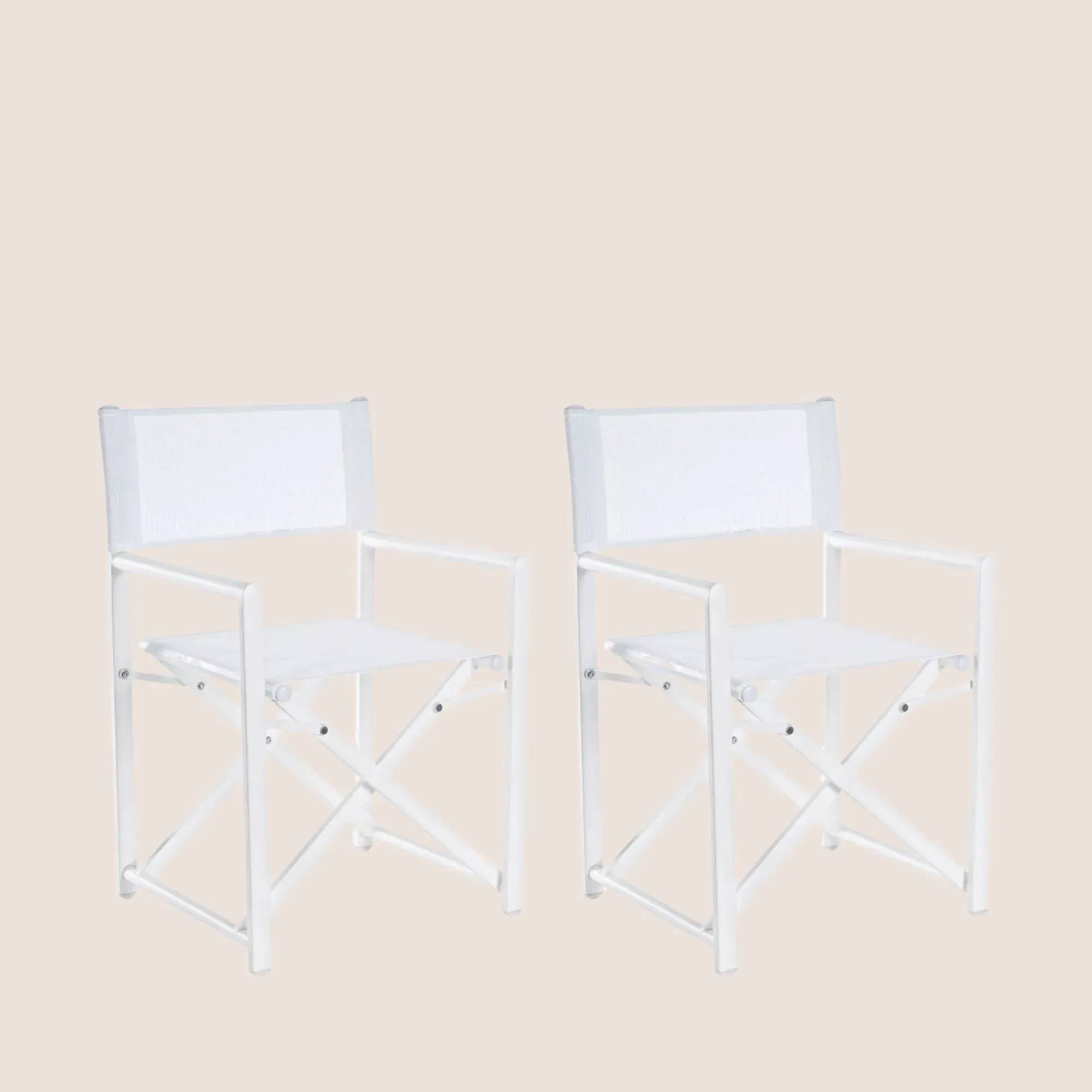 Autre - Chaises de metteur en scène pliables d'extérieur (lot de 2) - CABOURG - Image 2