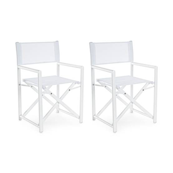 Autre - Chaises de metteur en scène pliables d'extérieur (lot de 2) - CABOURG - Image 1