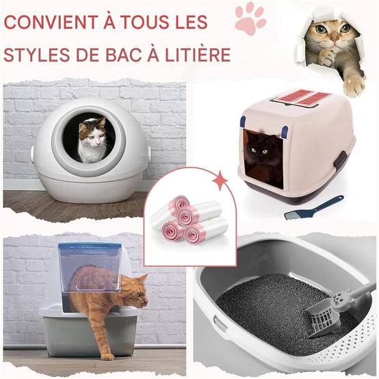 Sacs à litière pour chat ,104*45 cm ,30pcs DtopbuyAge - Image 4