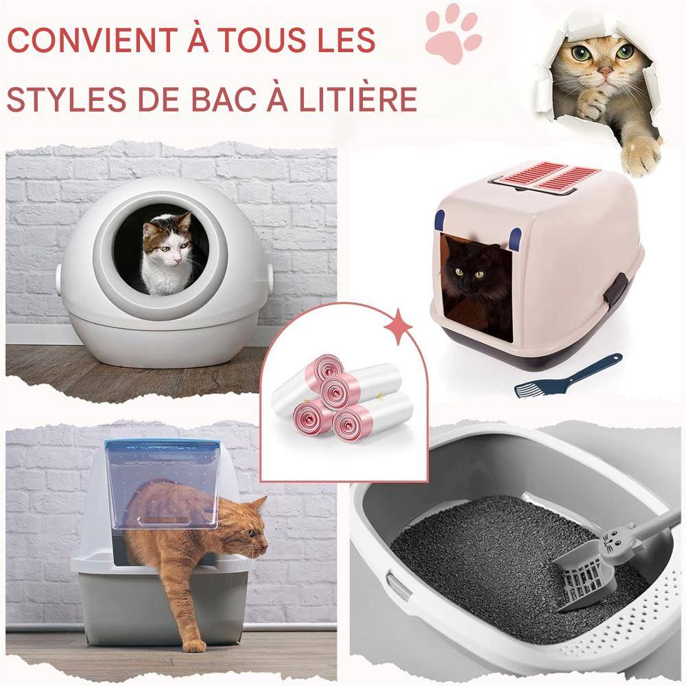 Sacs à litière pour chat ,104*45 cm ,30pcs DtopbuyAge - Image 4