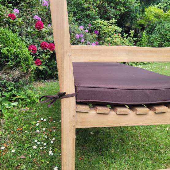 Banc en teck massif Londres 180 cm - TECK'Attitude - Imagen 6