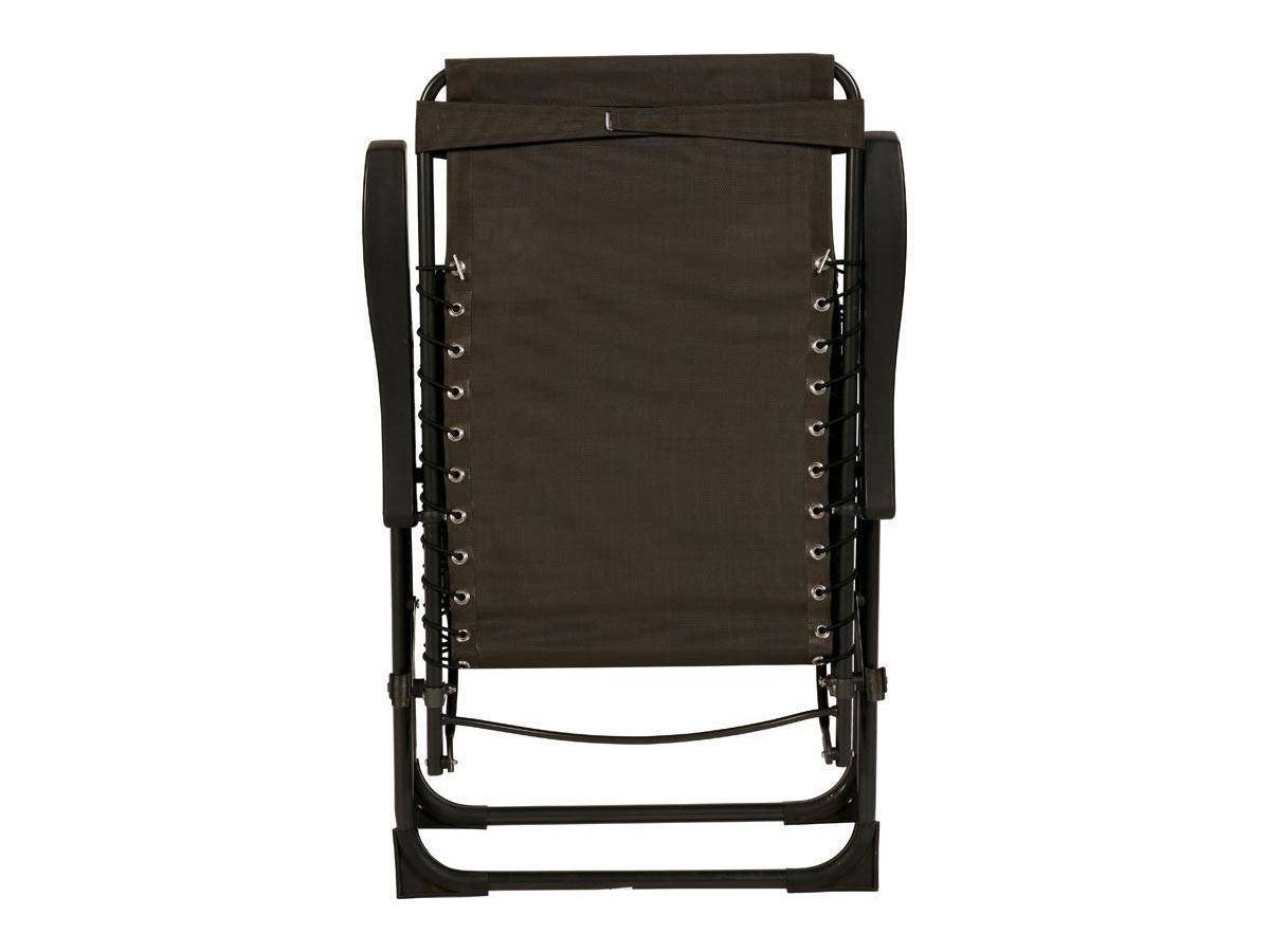 Hesperide - 2 Fauteuils de jardin relax SILOS Gris anthracite - Hespéride - Image 6