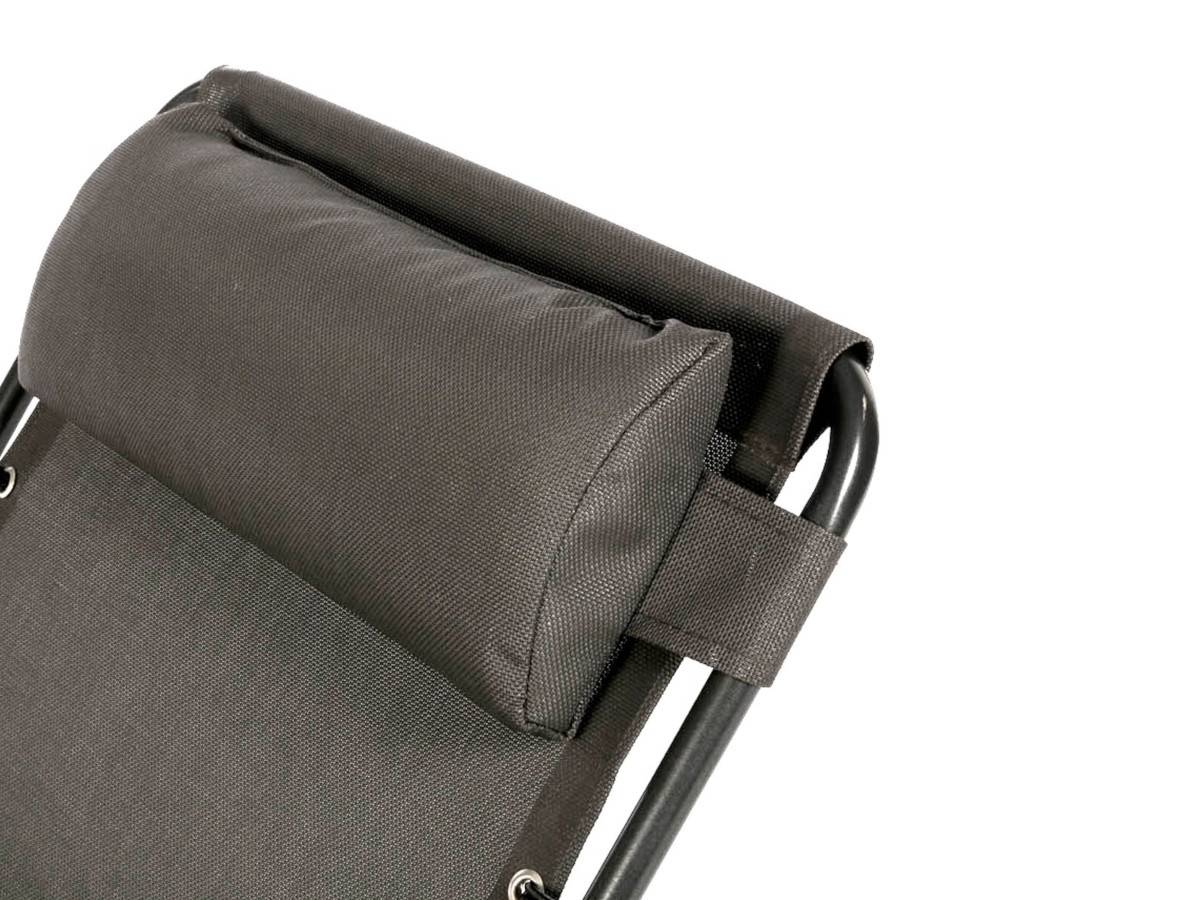 Hesperide - 2 Fauteuils de jardin relax SILOS Gris anthracite - Hespéride - Image 4