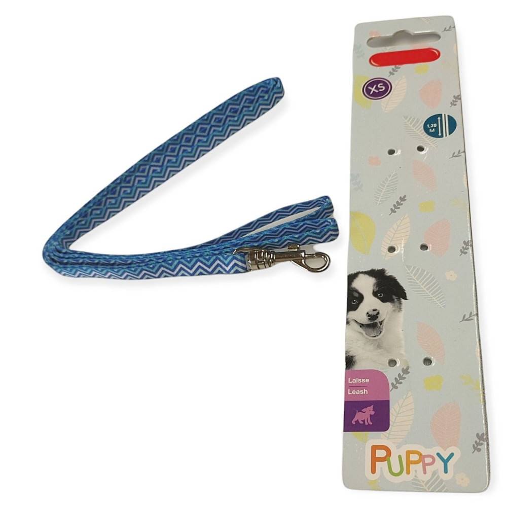 Laisse bleu PUPPY PIXIE 1,20 m pour chiots - Imagen 3