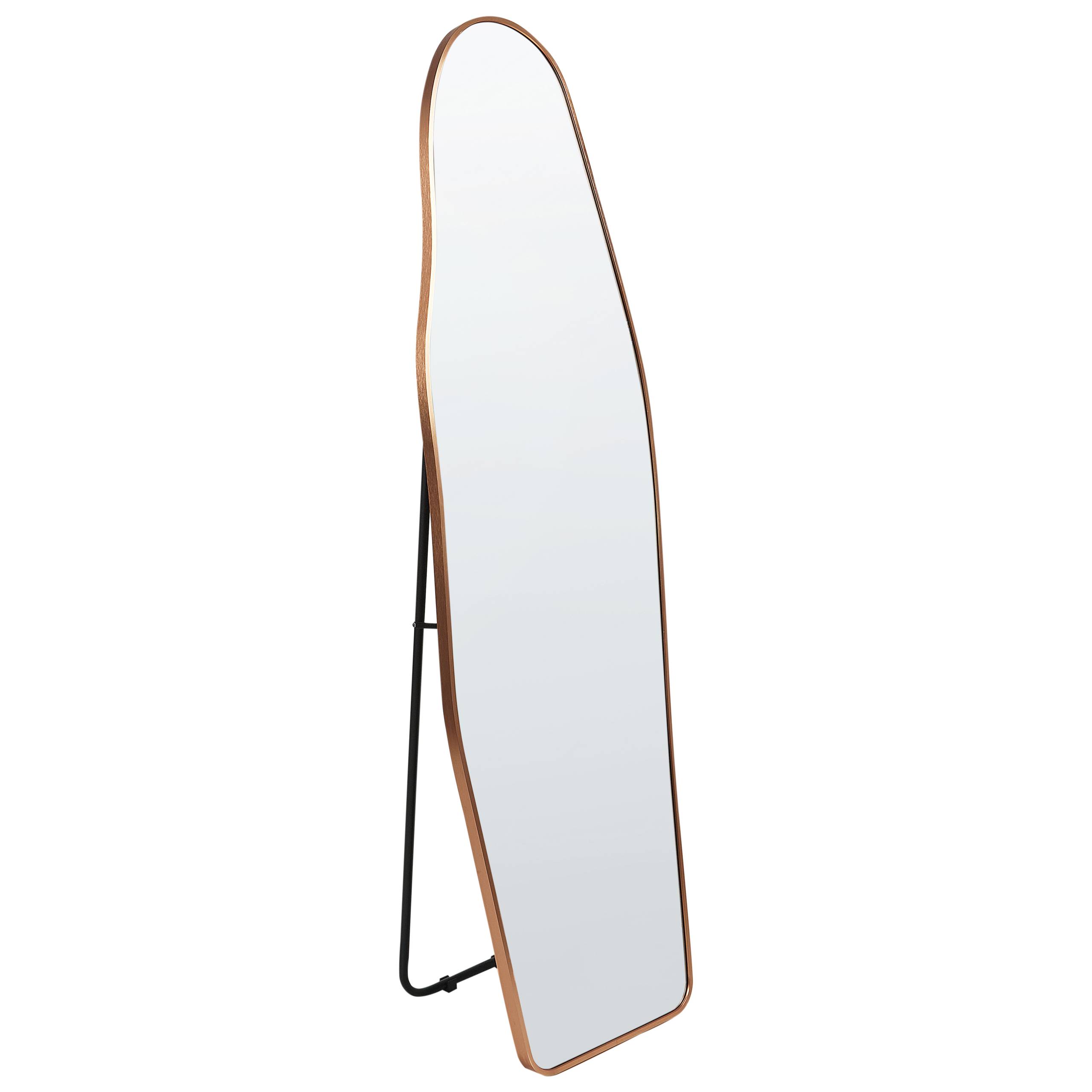 Beliani - Miroir sur pied Aluminium Doré LARCHE - 50x3x160- Beliani - Image 2