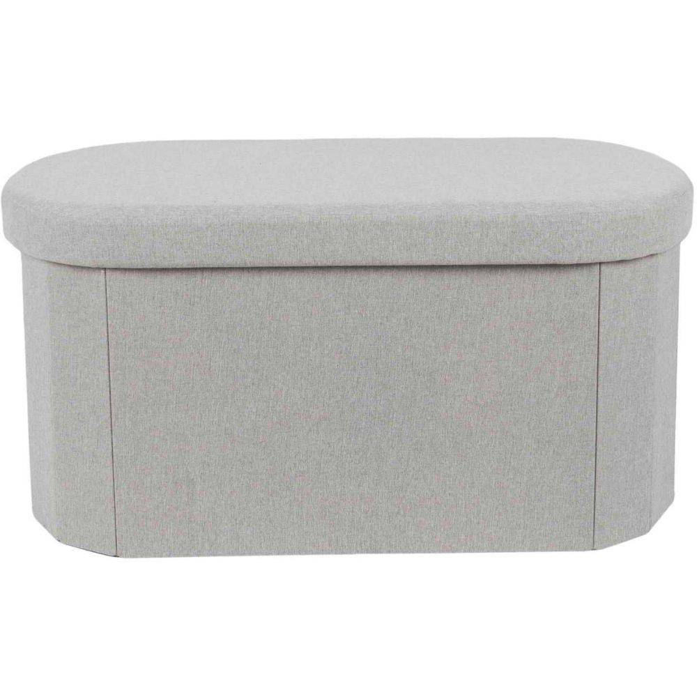 The Home Deco Factory - Coffre banc pliable en tissu Pills - Image 2