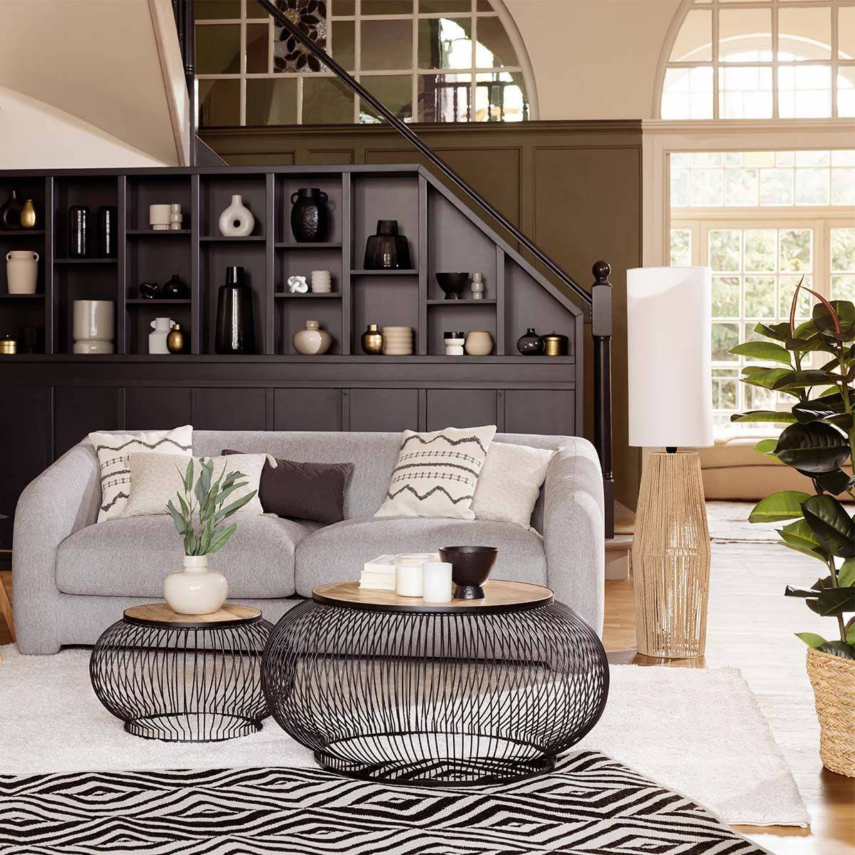 Atmosphera - Tapis N&B pour intérieur/extérieur - ATMOSPHERA - Imagen 3