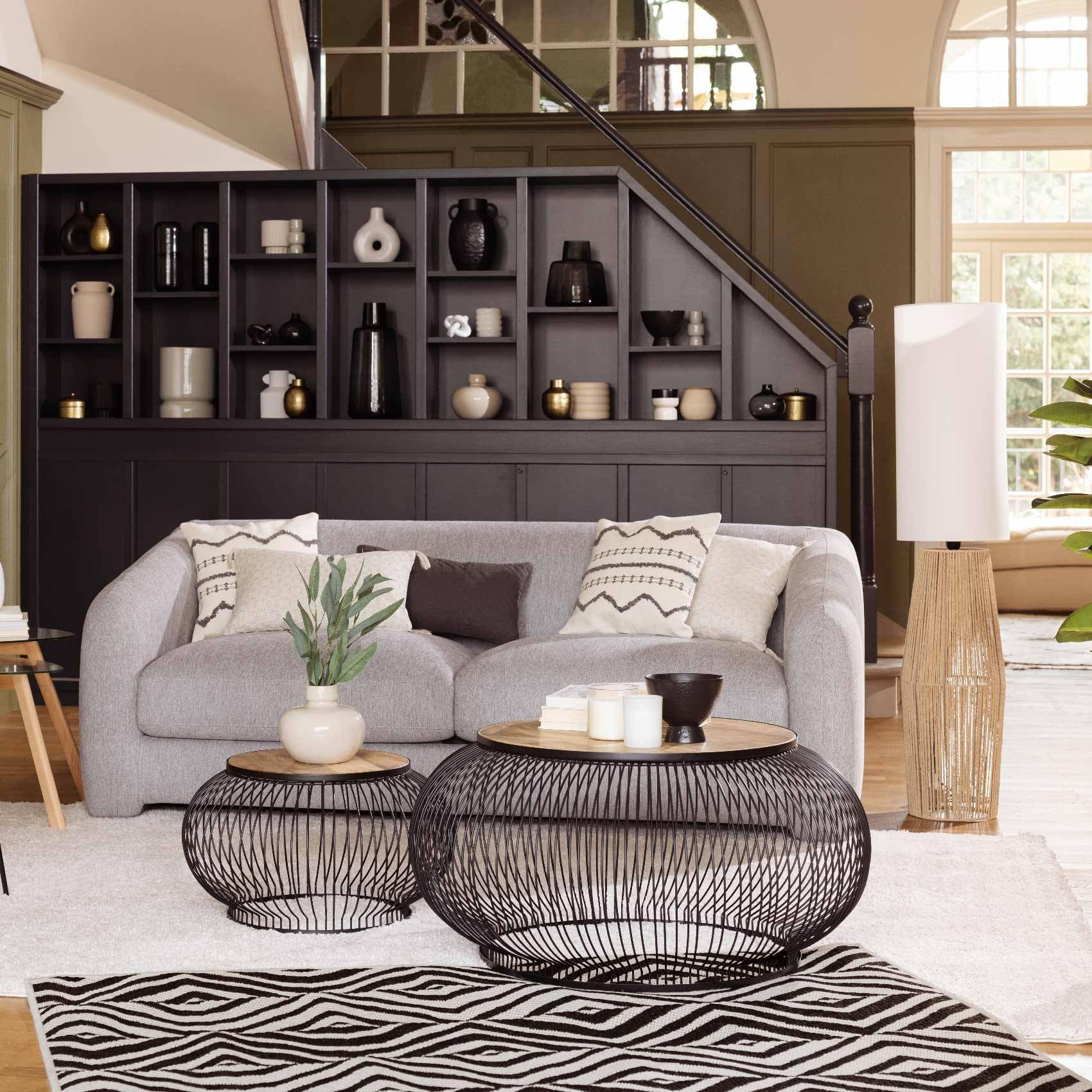 Atmosphera - Tapis N&B pour intérieur/extérieur - ATMOSPHERA - Imagen 4