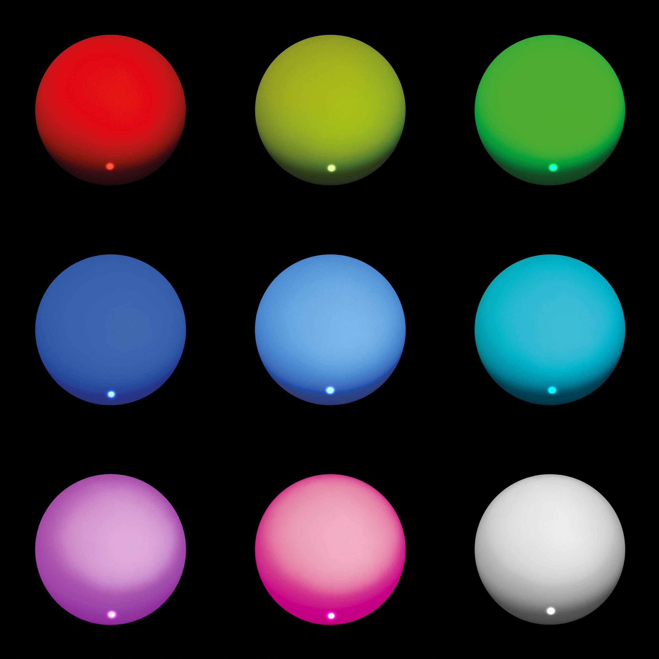esotec Set de boules solaires d'ambiance avec télécommande ⌀20cm résistant aux intempéries 102911 - Image 3