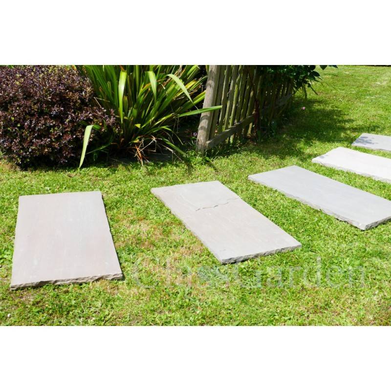 Pas Japonais Grès Kandla Multicolore 100x50 - Pack de 16 pièces - Image 1