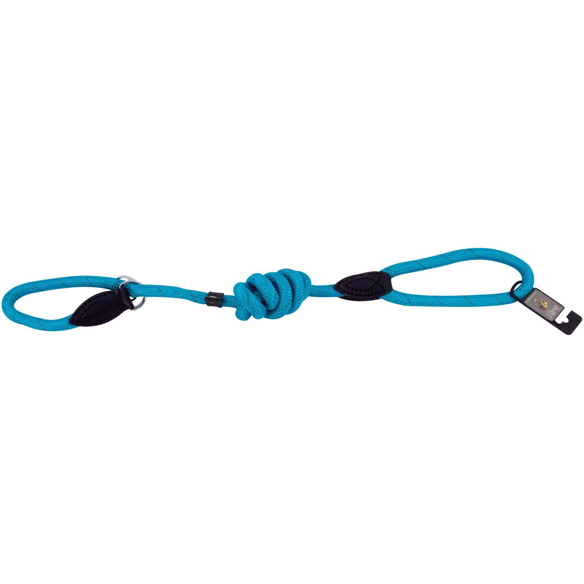 Laisse-lasso réfléchissante Run Around turquoise Taille : T3 DOOGY CLASSIC