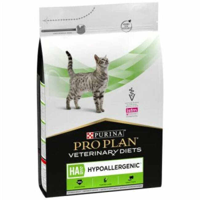 Proplan - Croquettes Pro Plan Veterinary Diet HA St/Ox Hypoallergenic pour chats Sac 3,5 kg - Imagen 1