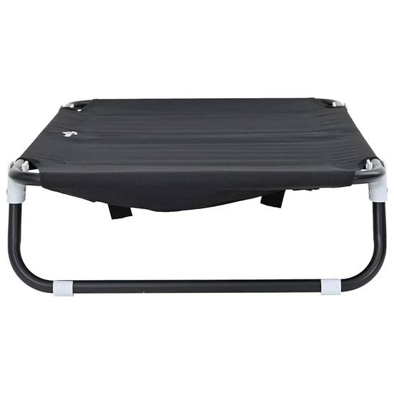 Vidaxl - Lit pour Chien 90 x 55 x 18 cm Acier Noir vidaXL 42008213 - Image 6