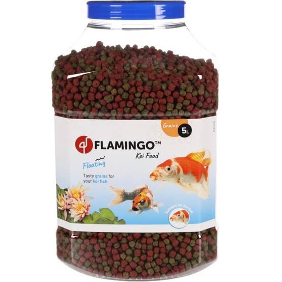 Nourriture pour Koï, 5 litres, poisson de bassin - Image 1
