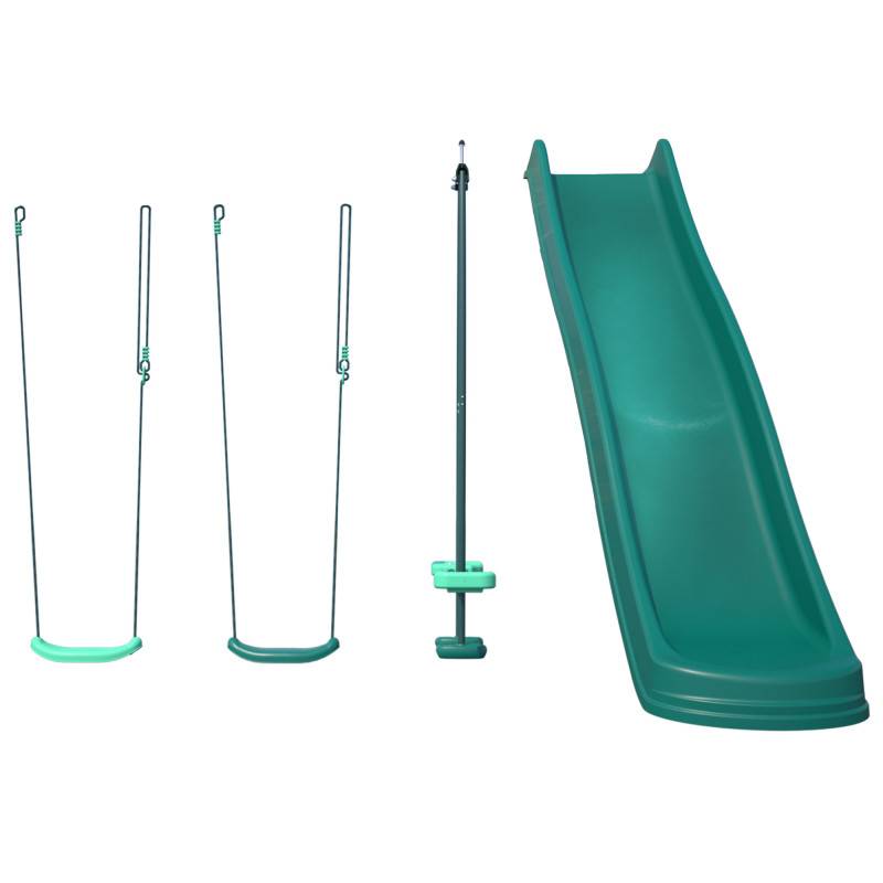 Soulet - Set 4 agrès avec face à face et toboggan pour portique COCOON - Image 1