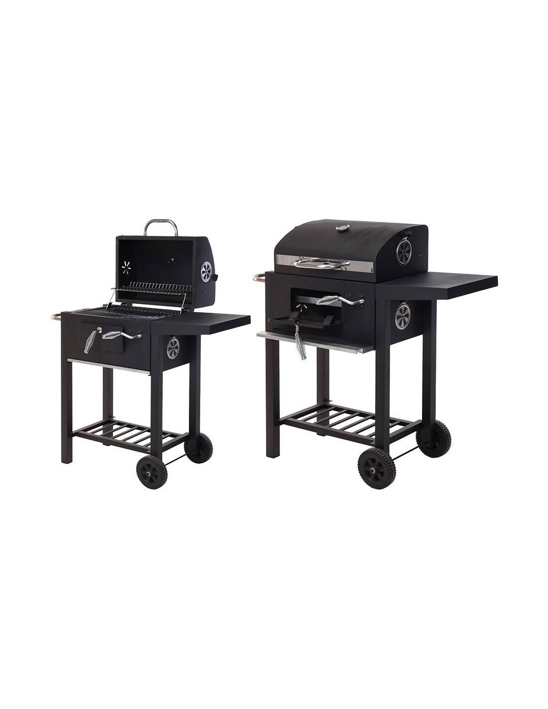 Barbecue Charbon Vaggan Cuisson Optimale Avec Couvercle - Vaggan - Image 1