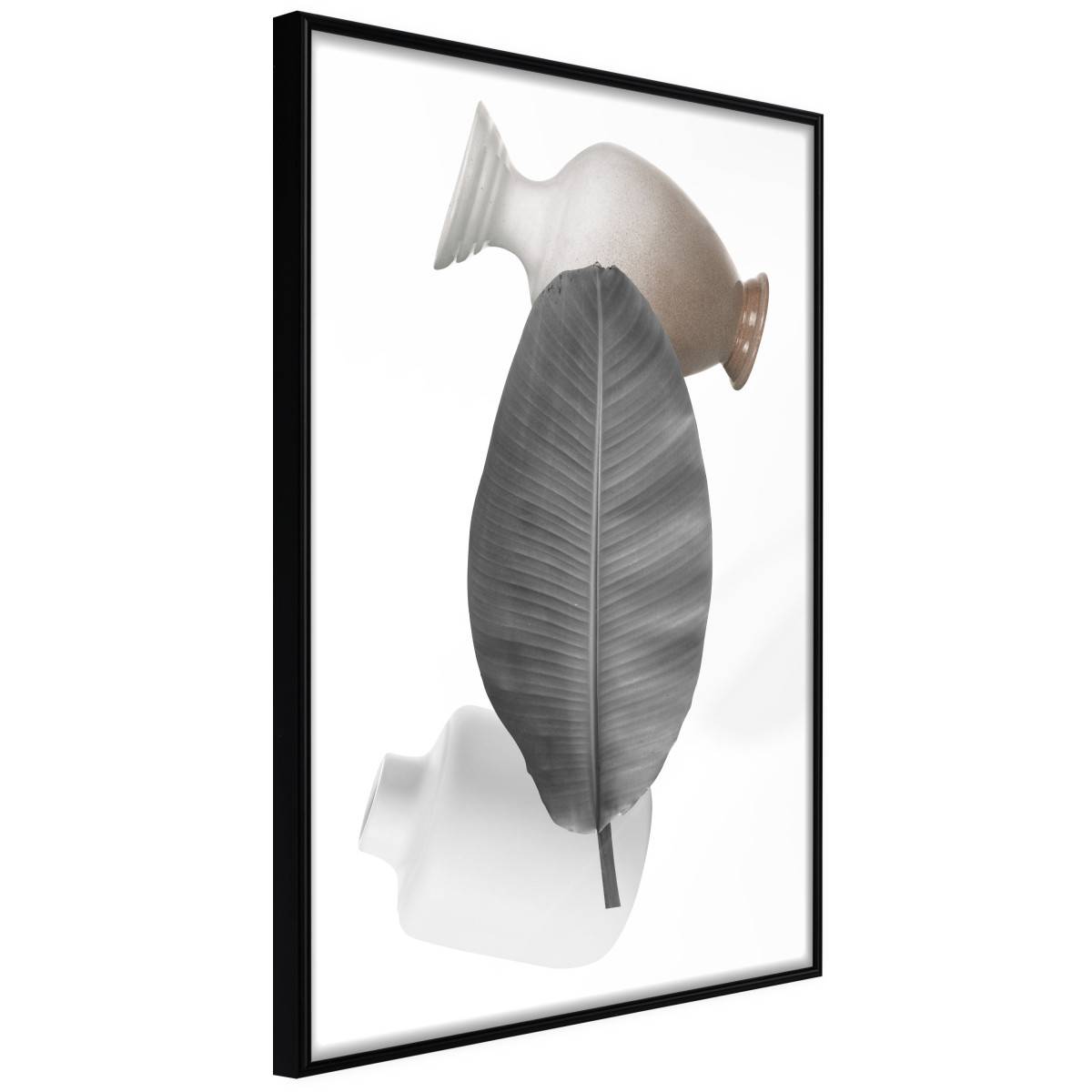 Affiche Murale Encadrée "Floral Alchemy IV" 21 x 30 cm Noir