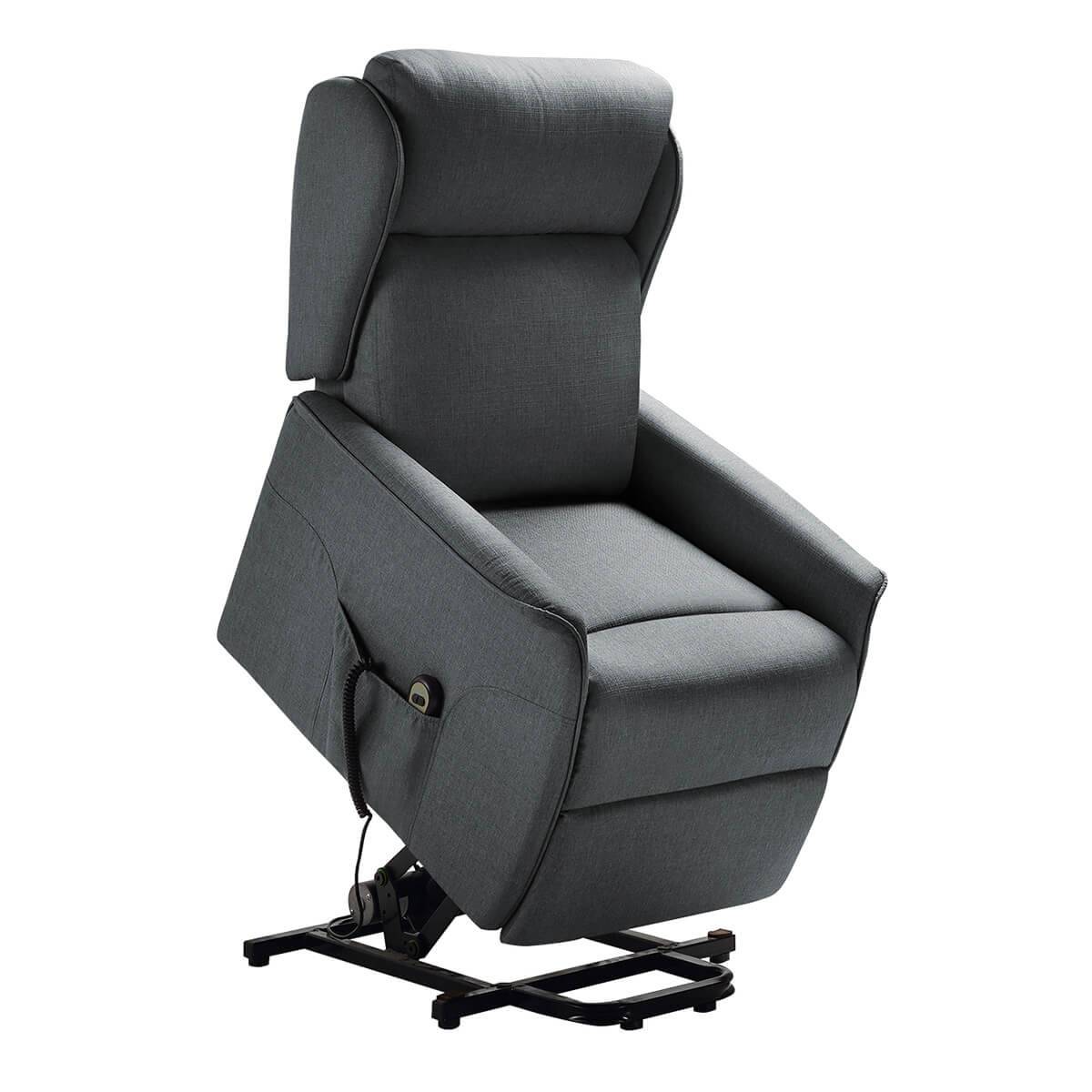 Fauteuil Relax et Releveur Bleu - TABAGON - Image 1
