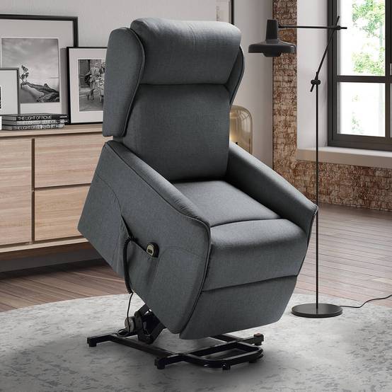 Fauteuil Relax et Releveur Bleu - TABAGON - Image 3