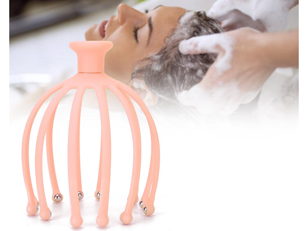 Entrepotbrico - Masseur de cuir chevelu relaxant à main pour les massages de tête - Image 5