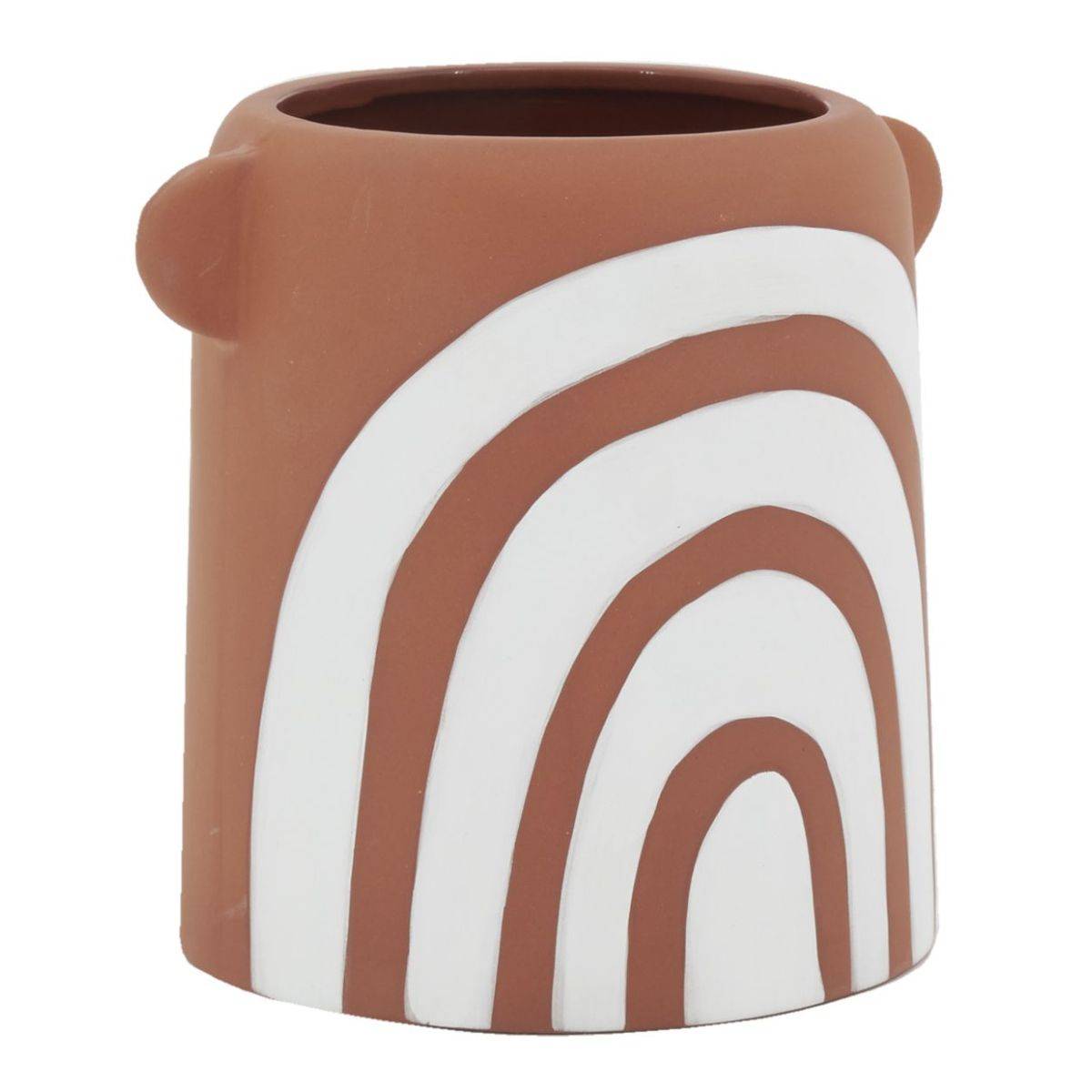 Aubry Gaspard - Vase en céramique Terracotta arc en ciel - Imagen 1