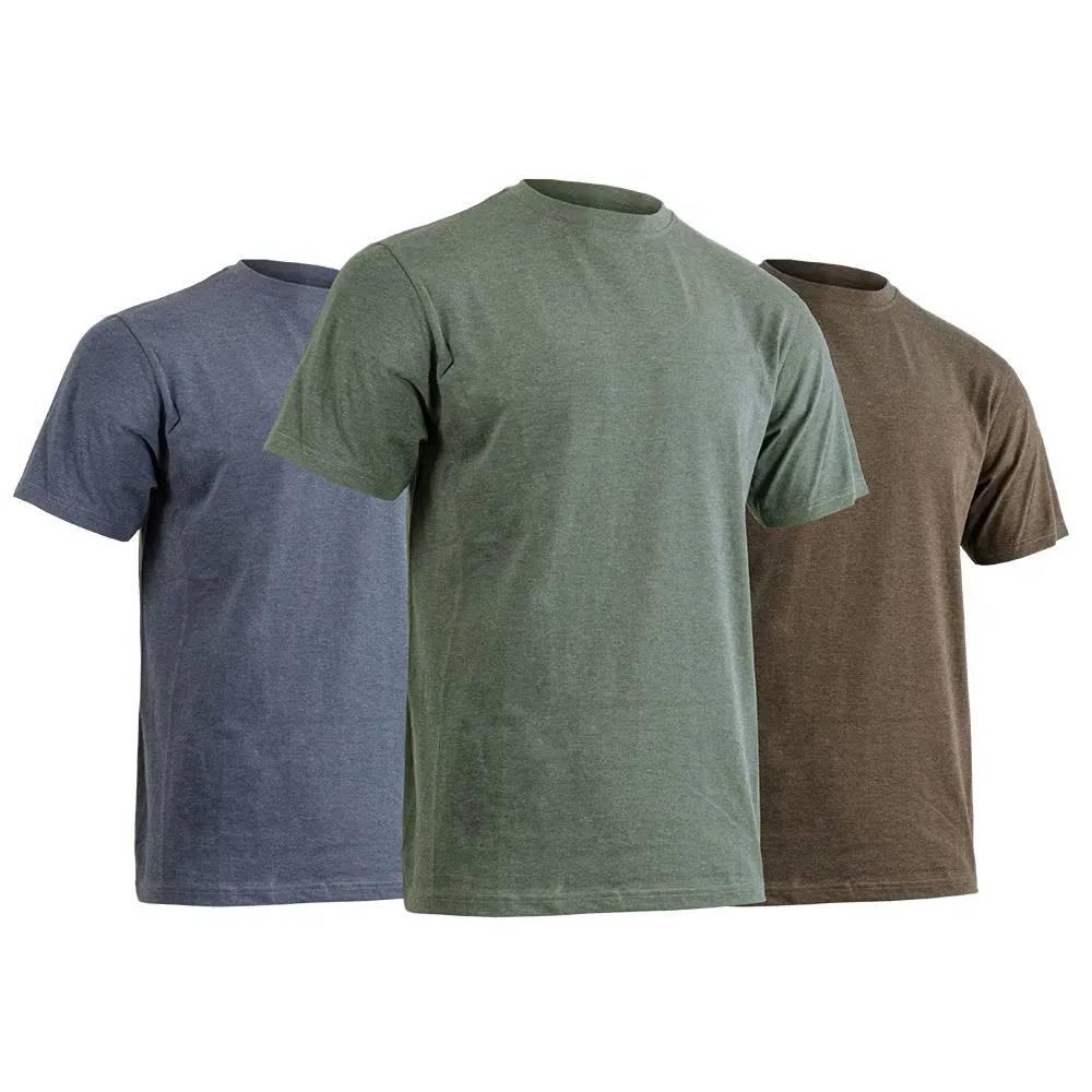 Pack de 3 T-shirts Lincoln Vert Bleu Marron de S à 3XL LMA