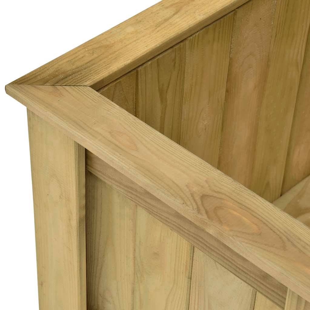 Vidaxl - Jardinière surélevée 291x50x50 cm Bois de pin imprégné vidaXL 49096 - Imagen 8