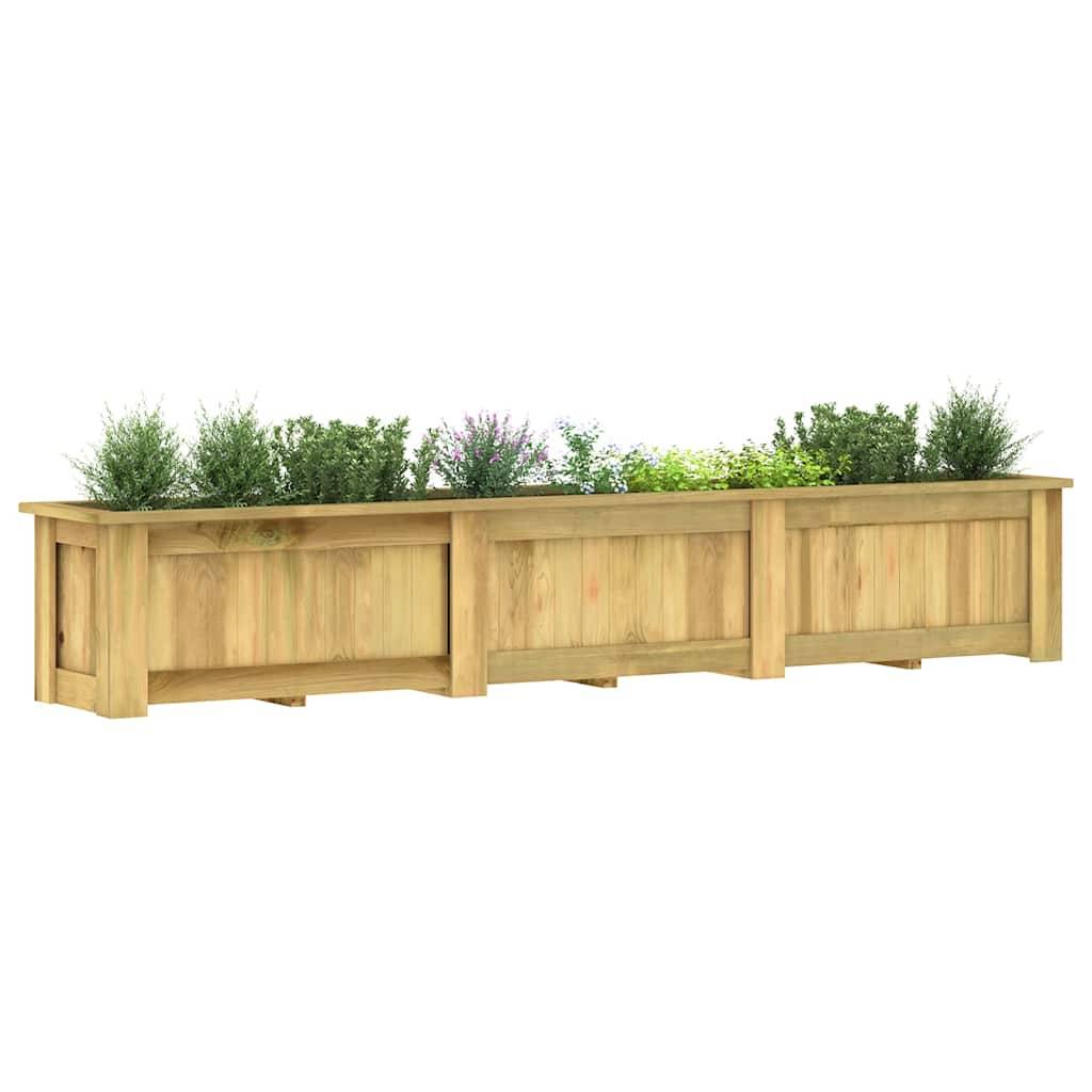 Vidaxl - Jardinière surélevée 291x50x50 cm Bois de pin imprégné vidaXL 49096 - Imagen 5