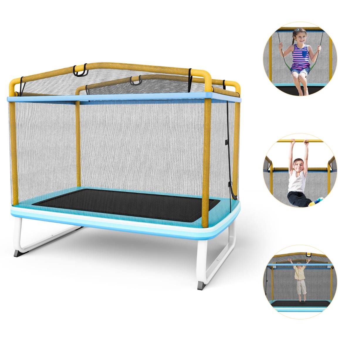 Trampoline extérieur ø 3,04 m avec filet de protection