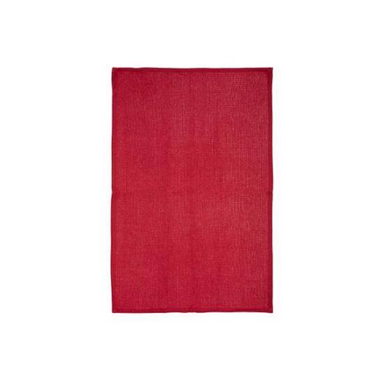 Lot de 3 Torchons "Imprimé" 45x70cm Rouge - Image 4