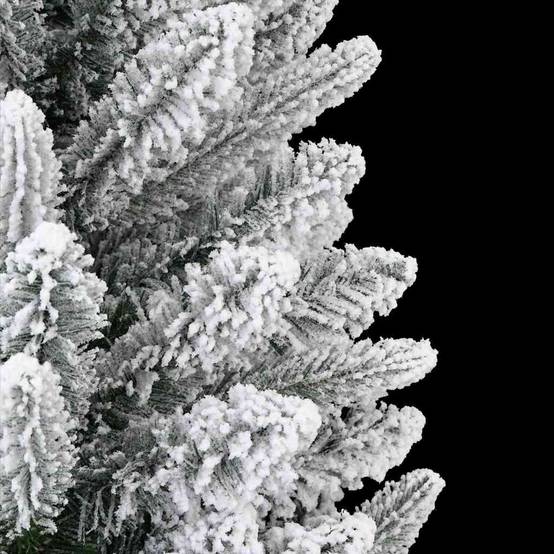 ComfortXL - Grand Sapin Artificiel Floqué 240 cm pour Intérieur/Extérieur, Pack Complet Lumières et Déco – ComfortXL Outdoor Living - Image 8