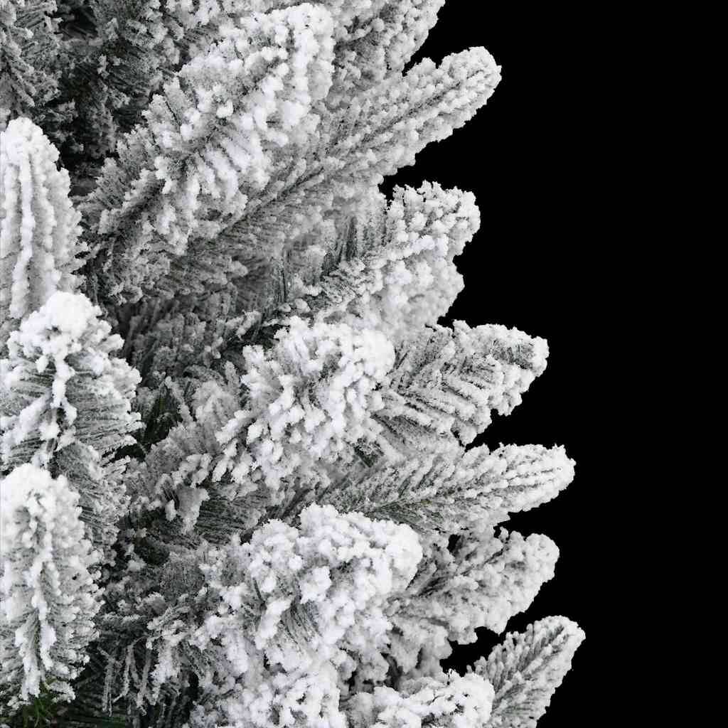 ComfortXL - Grand Sapin Artificiel Floqué 240 cm pour Intérieur/Extérieur, Pack Complet Lumières et Déco – ComfortXL Outdoor Living - Image 8