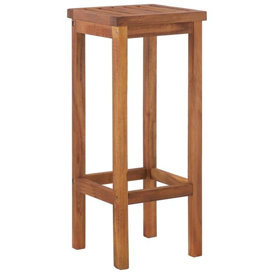 Vidaxl - Ensemble de bar de jardin 5 pcs bois d'acacia solide vidaXL 3154387 - Image 7