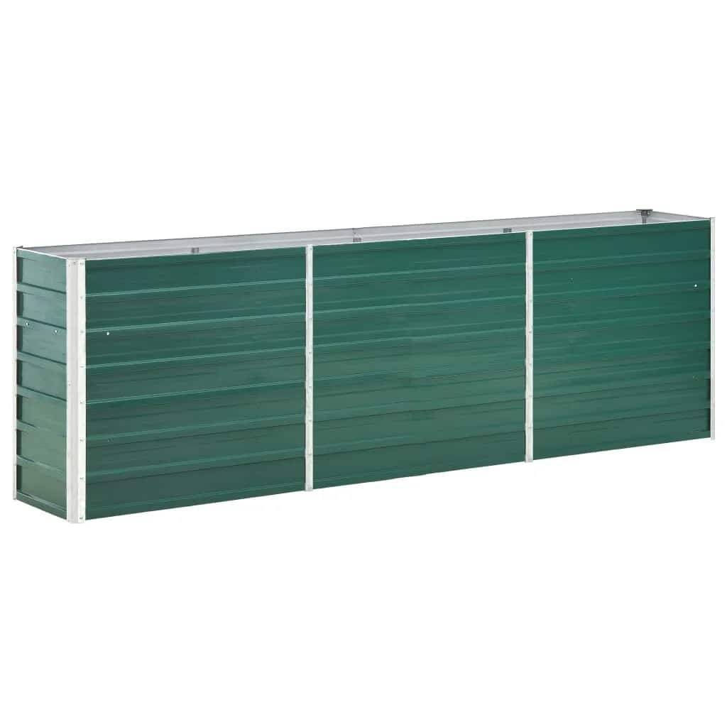 Prolenta Premium - Jardinière acier vert  240 x 40 x 77 cm  - Prolenta premium p351.9
