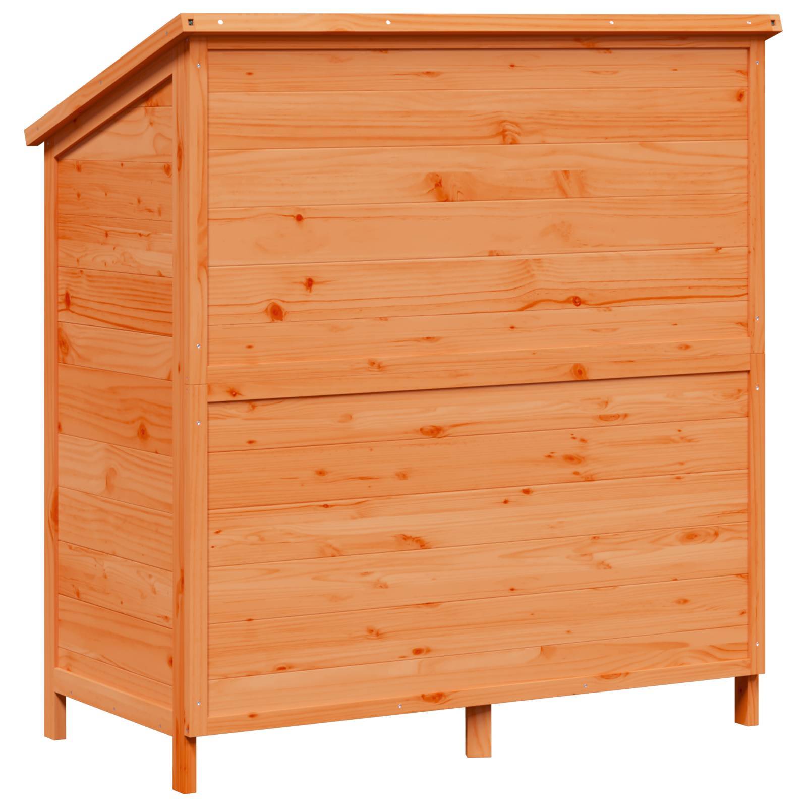 Vidaxl - Abri de jardin Marron 106 x 56 x 113,5 cm Bois de Sapin Massif 0.6m² vidaXL 42033475 - Image 8
