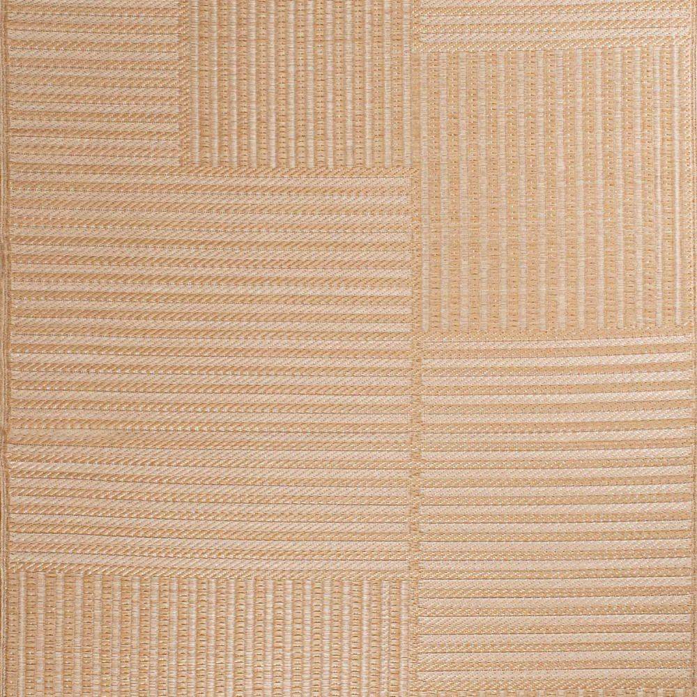 Jardindeco - Tapis extérieur en polypropylène Spargi 1745 beige 120 x 160 cm - Imagen 3
