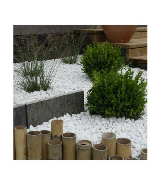 Paillage marbre blanc à éclat décoratif 1000kg RACINE F-PAI006 - Image 4
